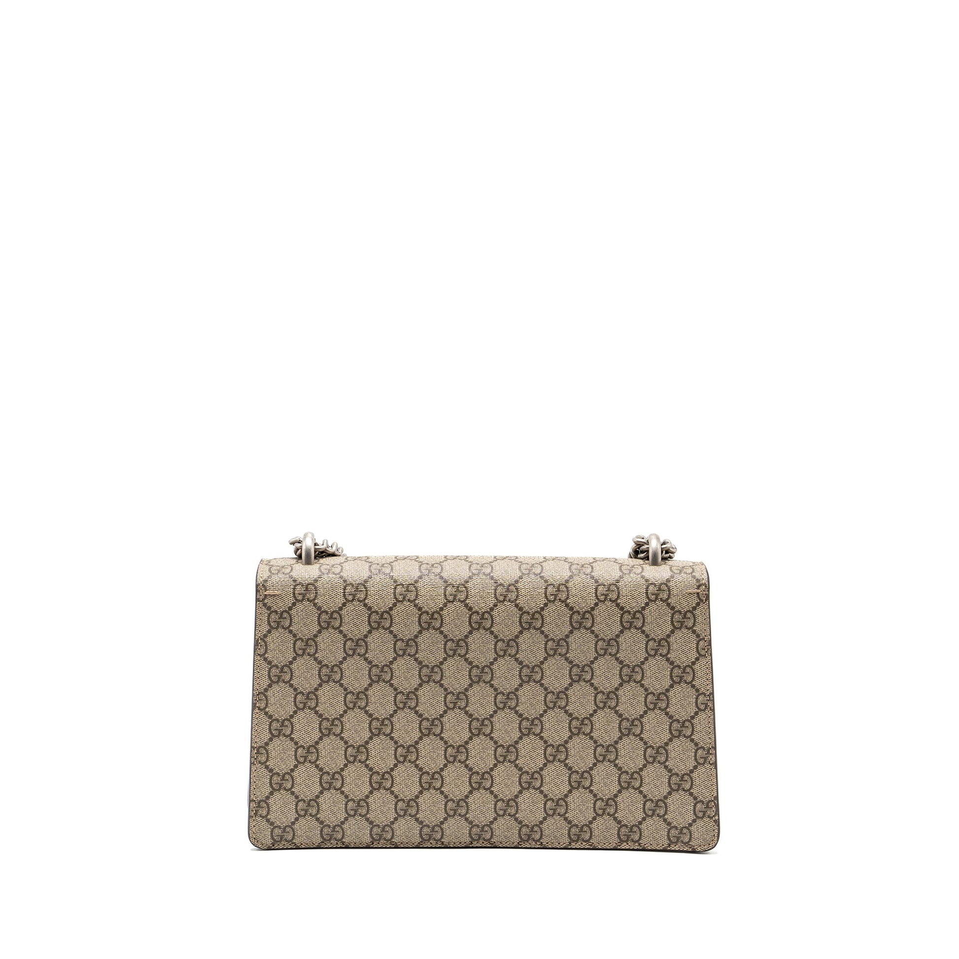 Gucci Bag Supreme Shw Canvas Suede Shoulder Bag