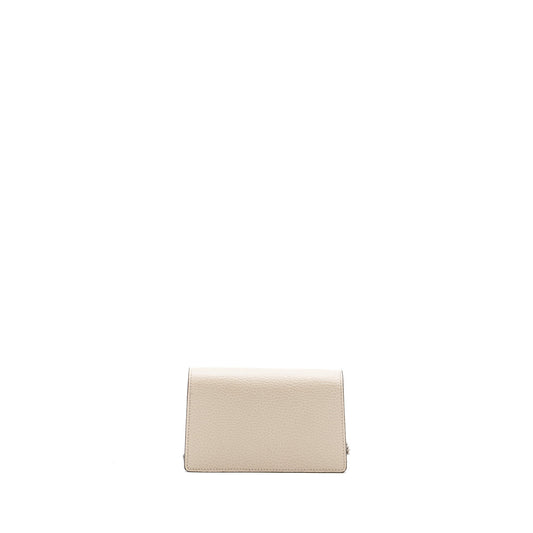 Gucci Super Dionysus Calfskin Ruthenium Shw Handbag White Mini Travel Bag