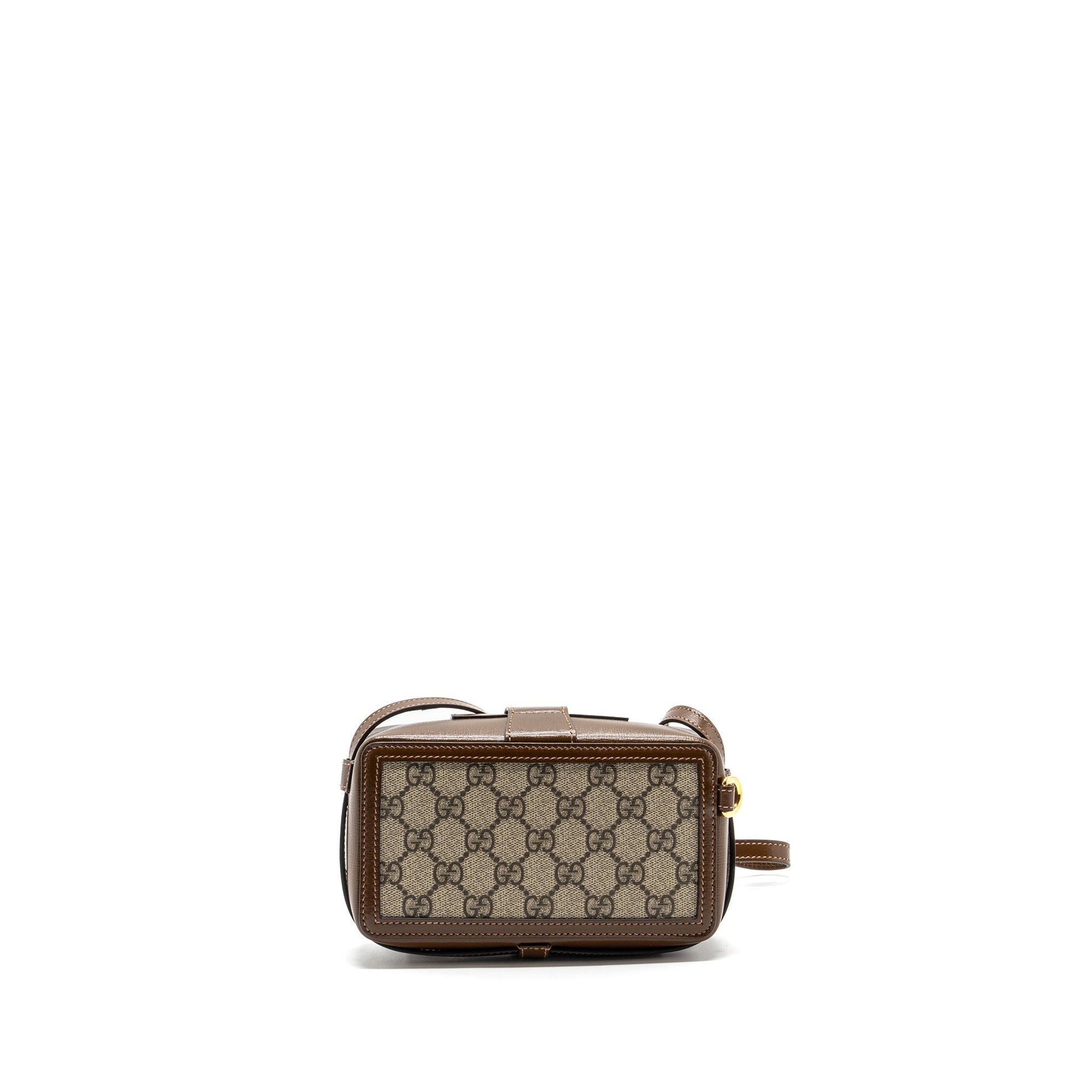 Gucci Bag With Interlocking Supreme Leather Canvas Travel Bag