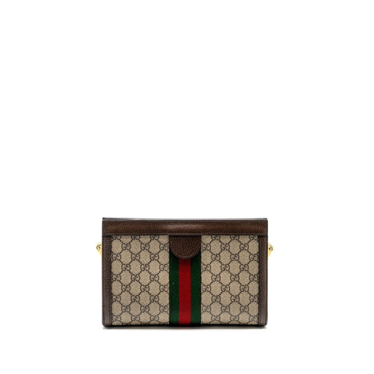 Gucci Ophidia Shoulder Bag Supreme Leather Canvas Ghw 2