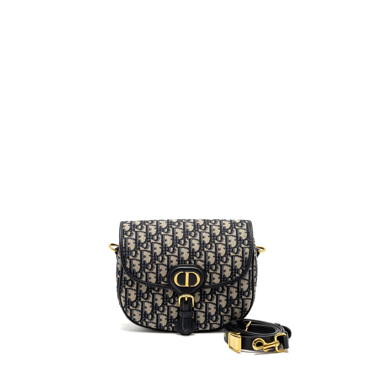 Dior Bobby Purse Oblique Jacquard Handbag Blue Medium Travel Bag Blue Handbag