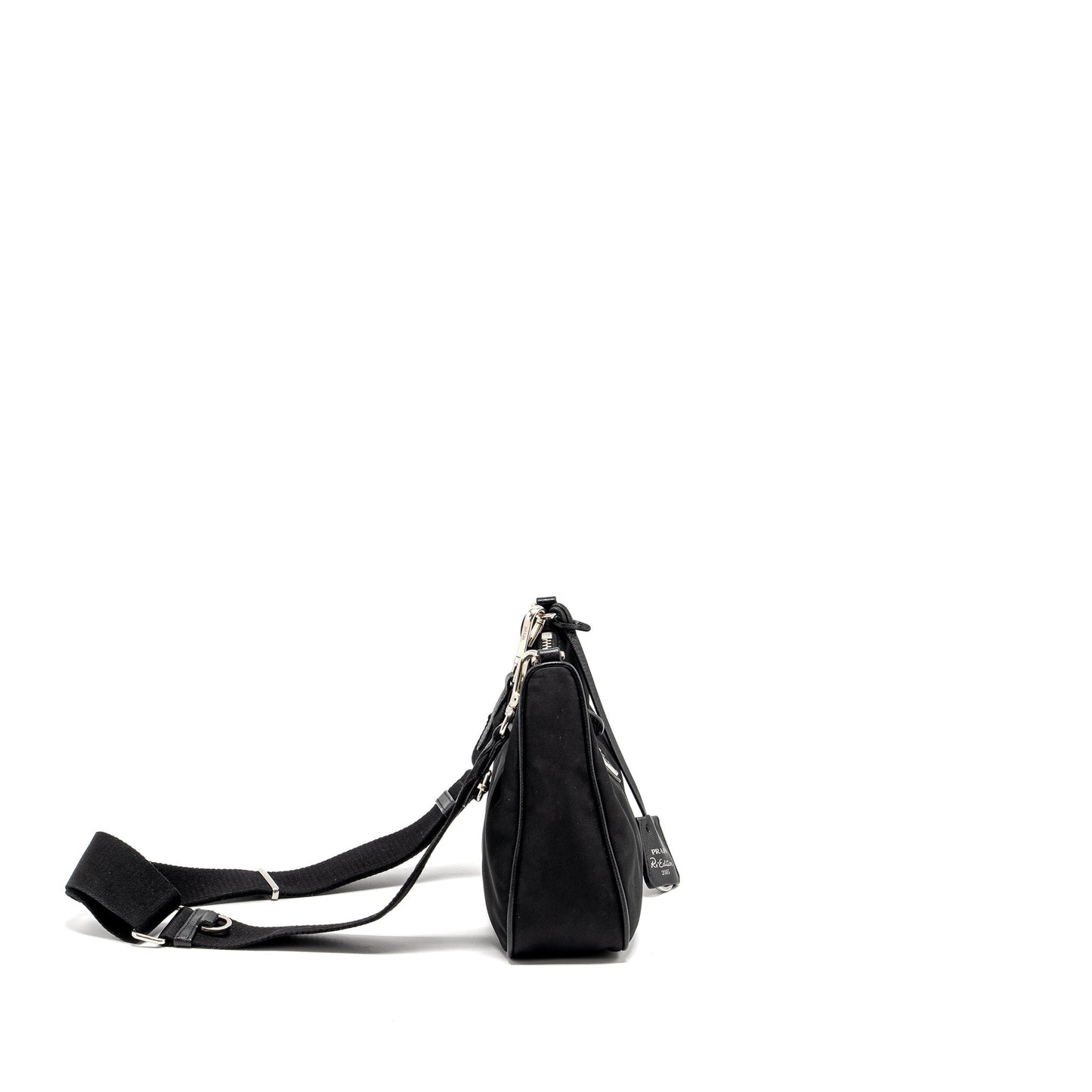 Prada Re Edtion Purse Handbag Nylon Black Travel Bag