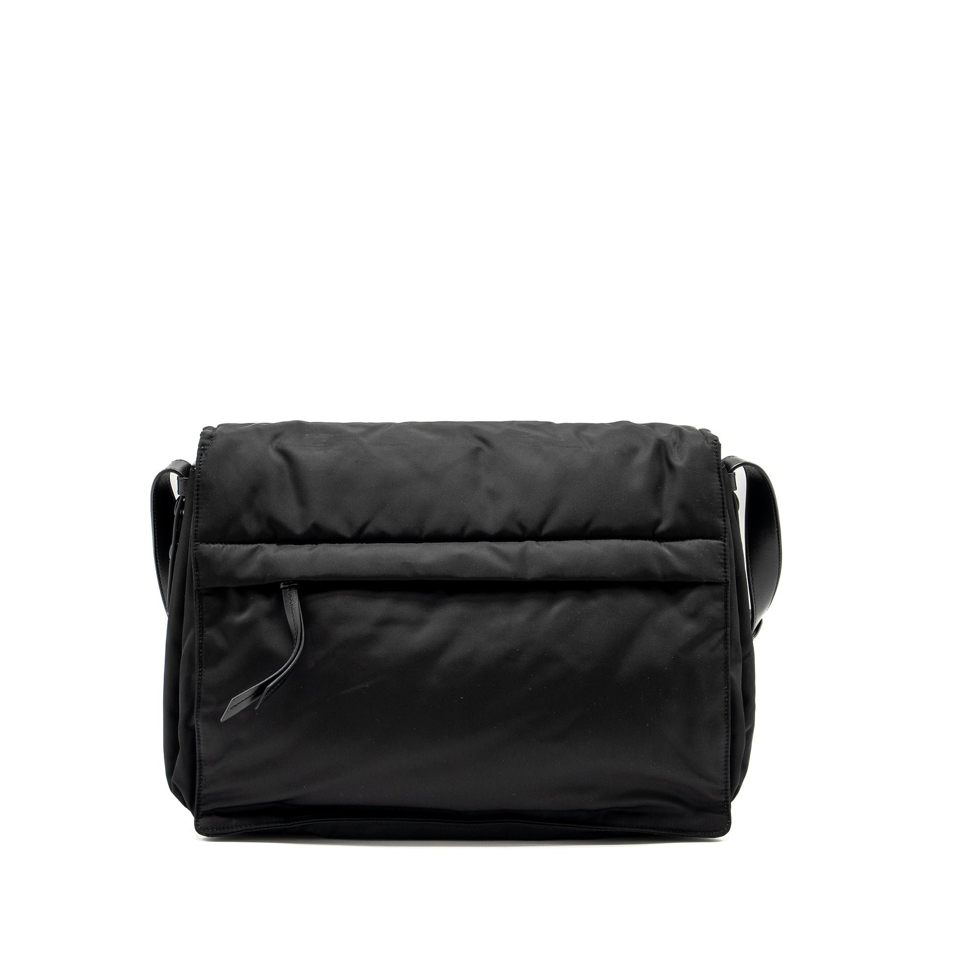 Prada Padded Re Purse Handbag Nylon Black Travel Bag