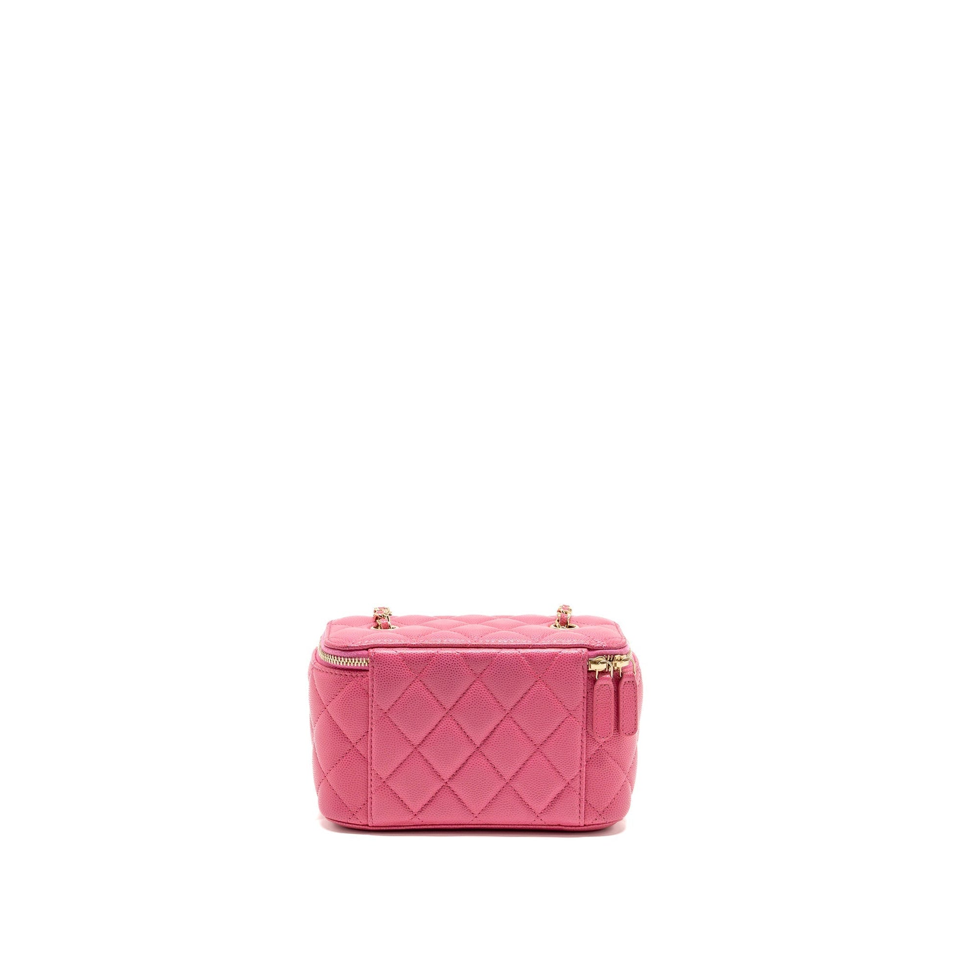 Chanel Long Vanity Caviar LGHW Pink Handbag 3