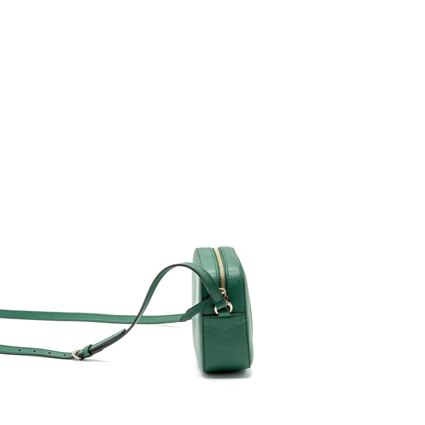 Gucci Disco Soho Camera Bag Calfskin Green Travel Bag