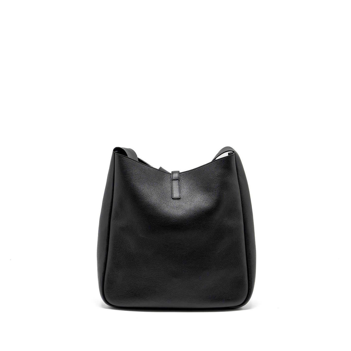 YSL Saint Laurent Le Supple Smooth Calfskin Travel Bag Black Large