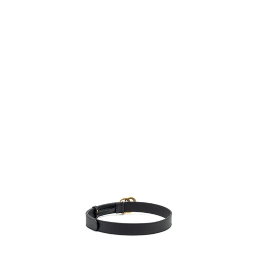 Gucci Size Marmont Thin Belt Handbag Black Accessory