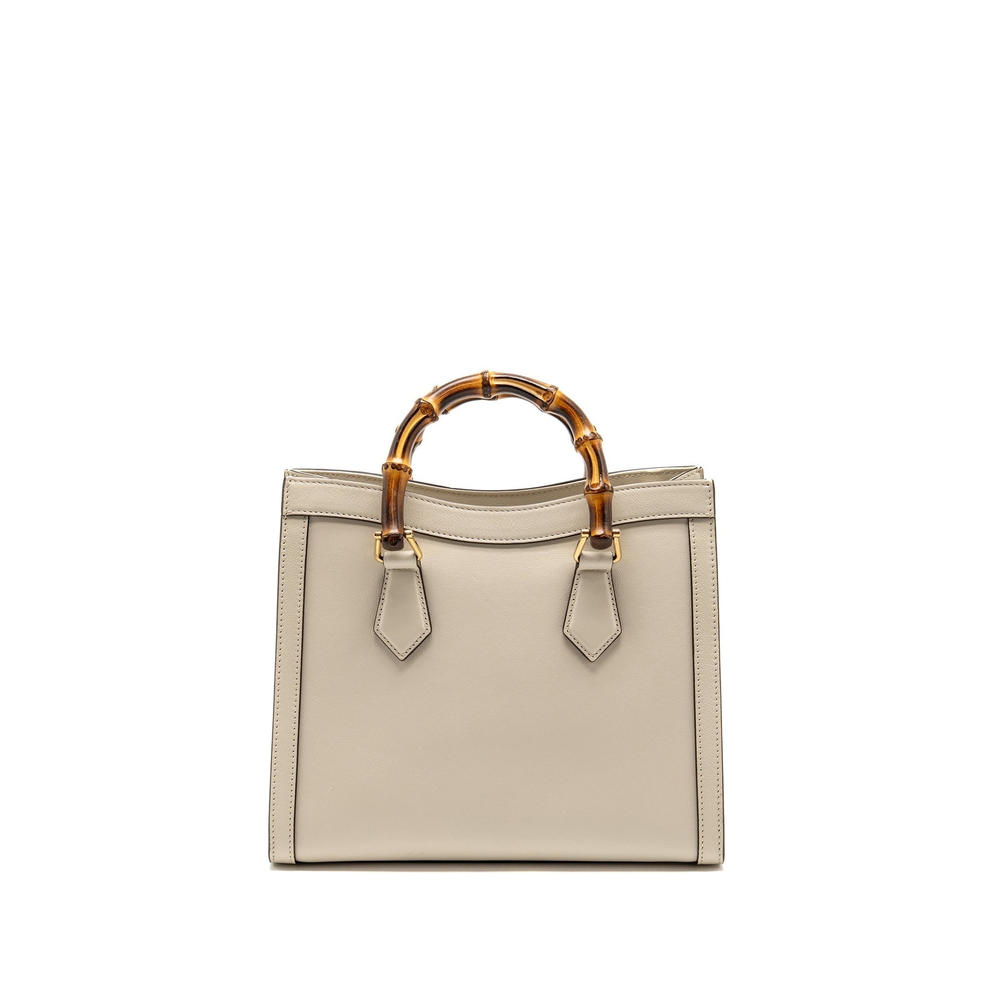 Gucci Diana Tote Bag Calfskin White Small