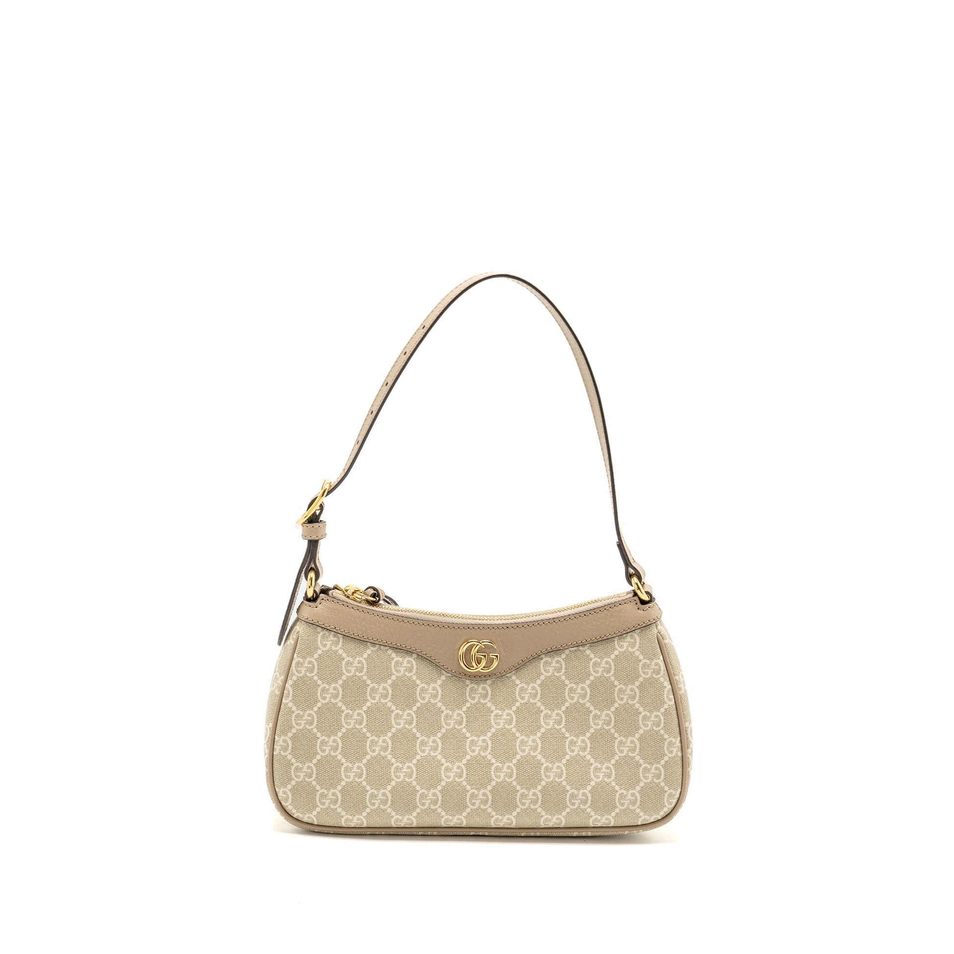 Gucci Ophidia Small Shoulder Bag Supreme Canvas White