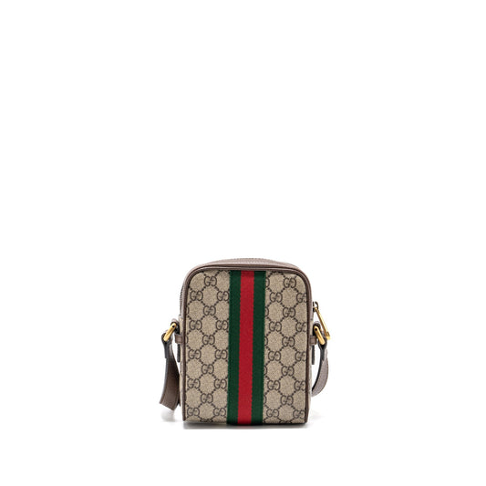Gucci Ophidia Shoulder Bag Multicolour Leather Canvas