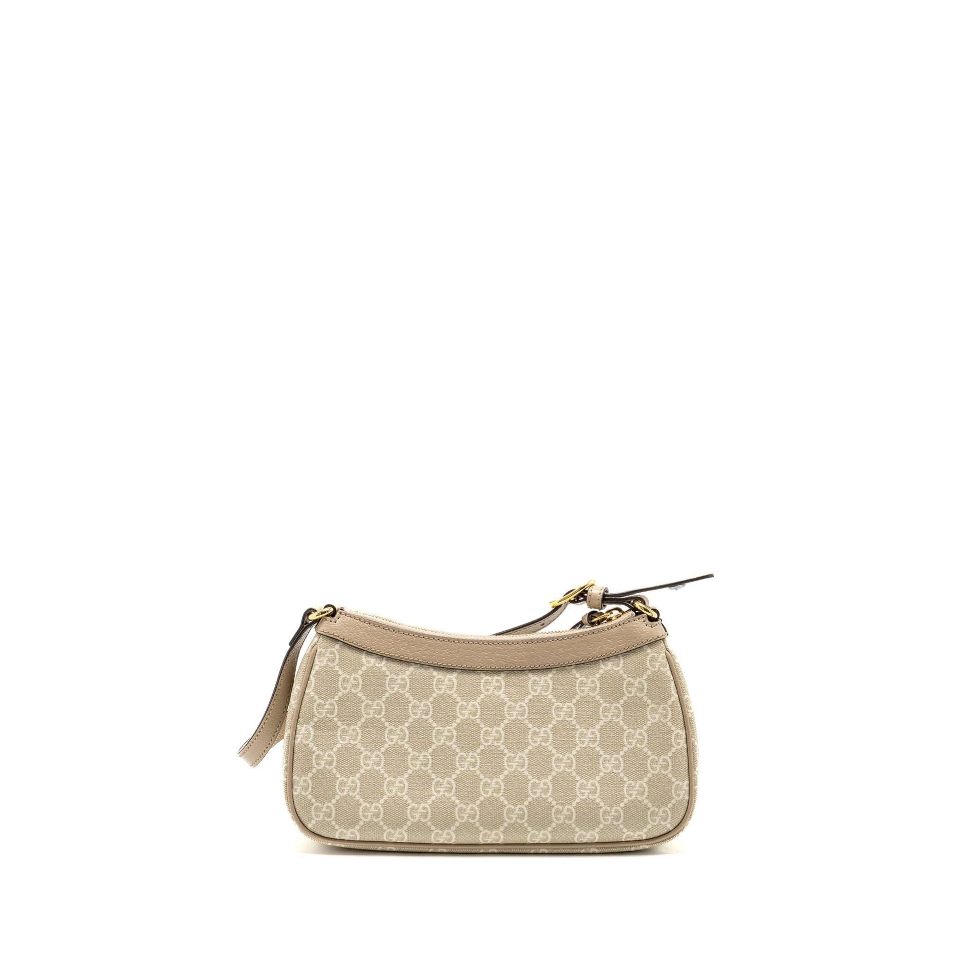 Gucci Ophidia Small Shoulder Bag Supreme Canvas White
