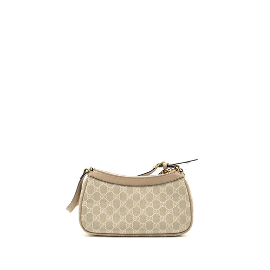 Gucci Ophidia Small Shoulder Bag Supreme Canvas White