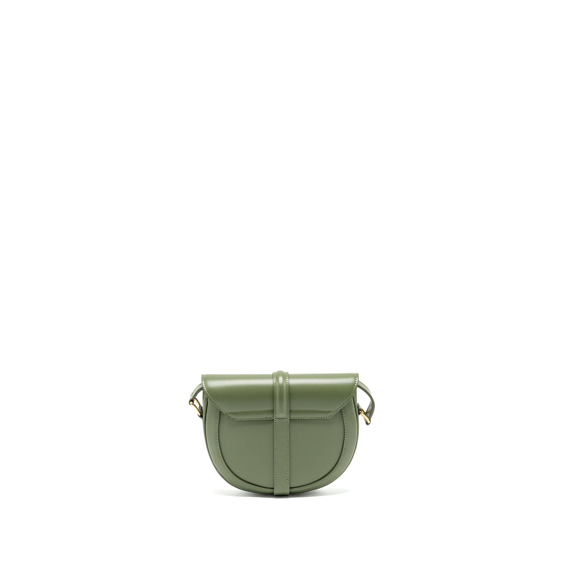 Celine Besace Purse Calfskin Light Khaki Handbag Small Travel Bag