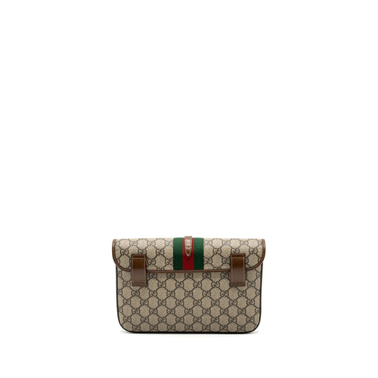 Gucci Belt Bag Supreme Canvas Flap Accessory