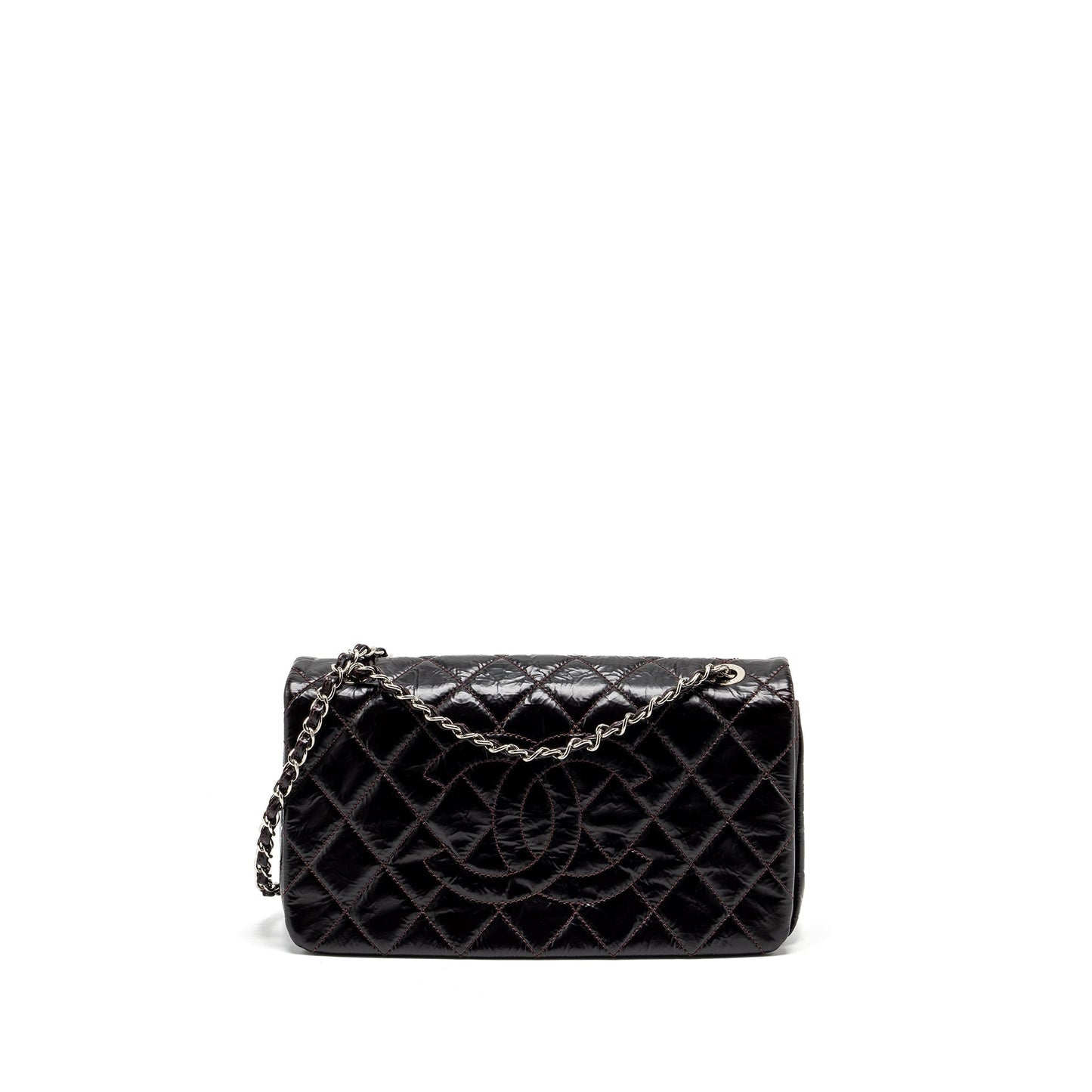 Chanel 31 Rue Cambon flap calfskin dark Red Shoulder Bag