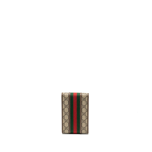 Gucci Ophidia Vertical Bag Supermen Calfskin Multicolour Canvas Mini Travel Bag
