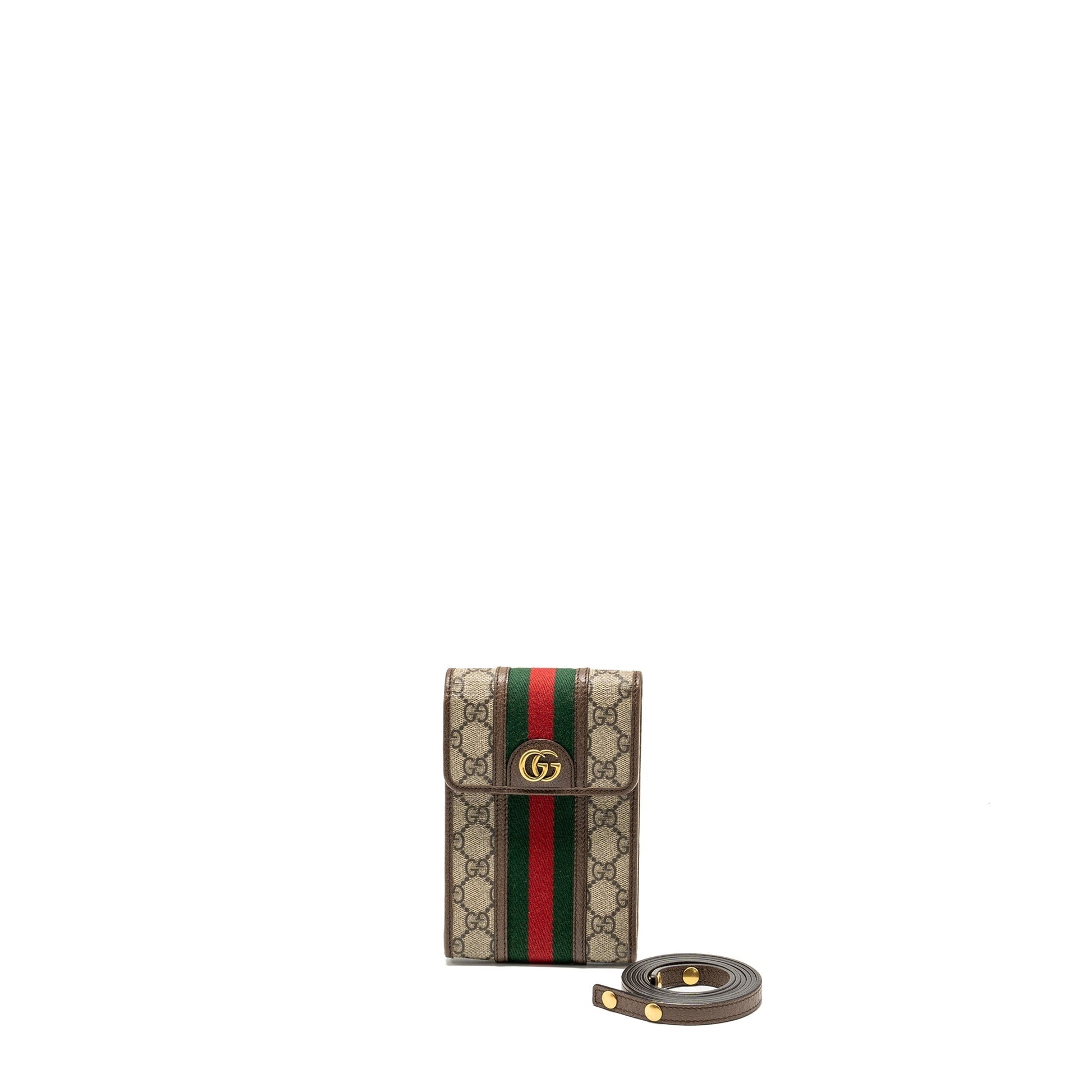 Gucci Ophidia Vertical Bag Supermen Calfskin Multicolour Canvas Mini Travel Bag