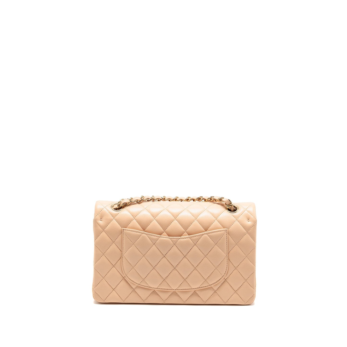 Chanel Classic Double Flap Caviar NN269 LGHW Beige Shoulder Bag