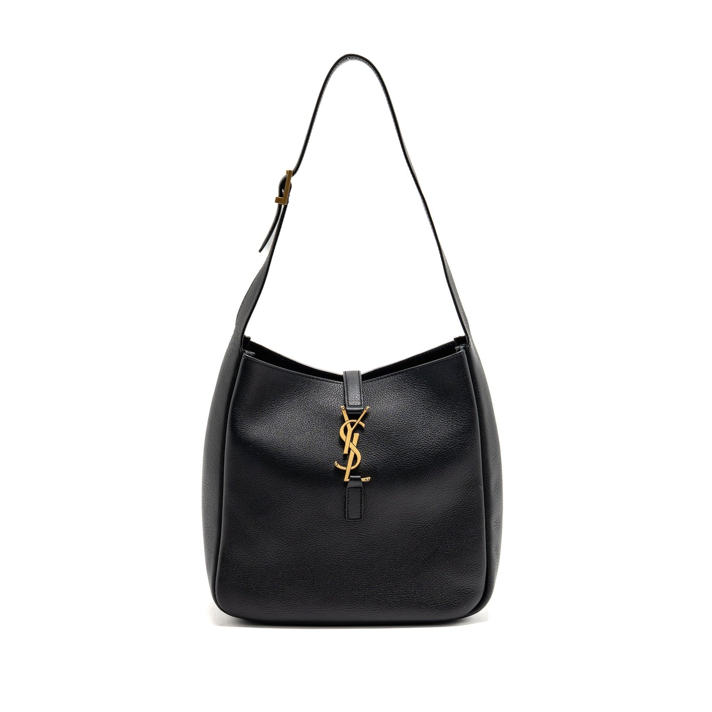YSL Saint Laurent Saint Laurent Le Soft Purse Calfskin Travel Black Small Travel Bag