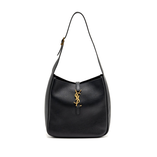 YSL Saint Laurent Saint Laurent Le Soft Purse Calfskin Travel Black Small Travel Bag