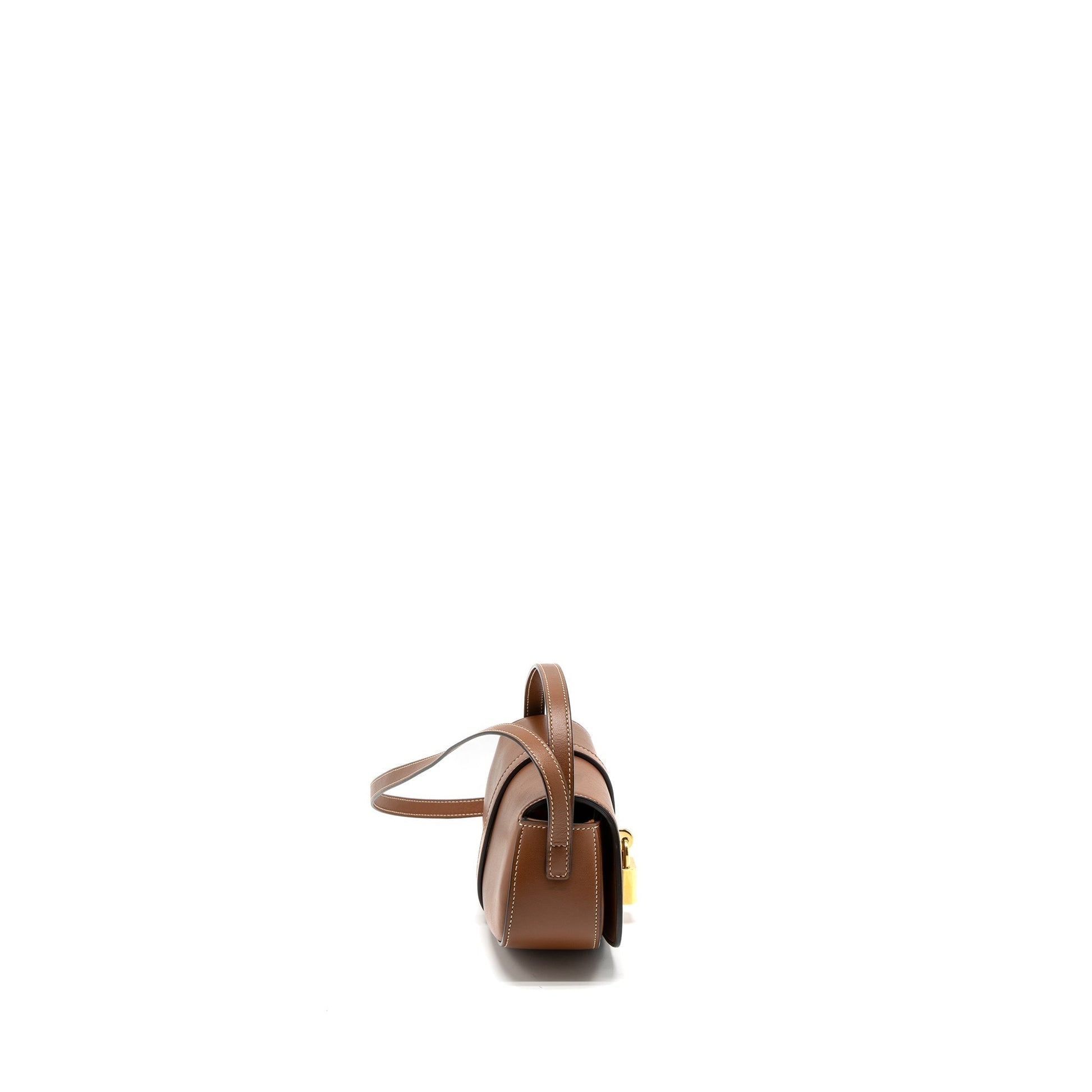 Celine Clutch On Strap Tabou Calfskin Handbag Tan Clutch Bag