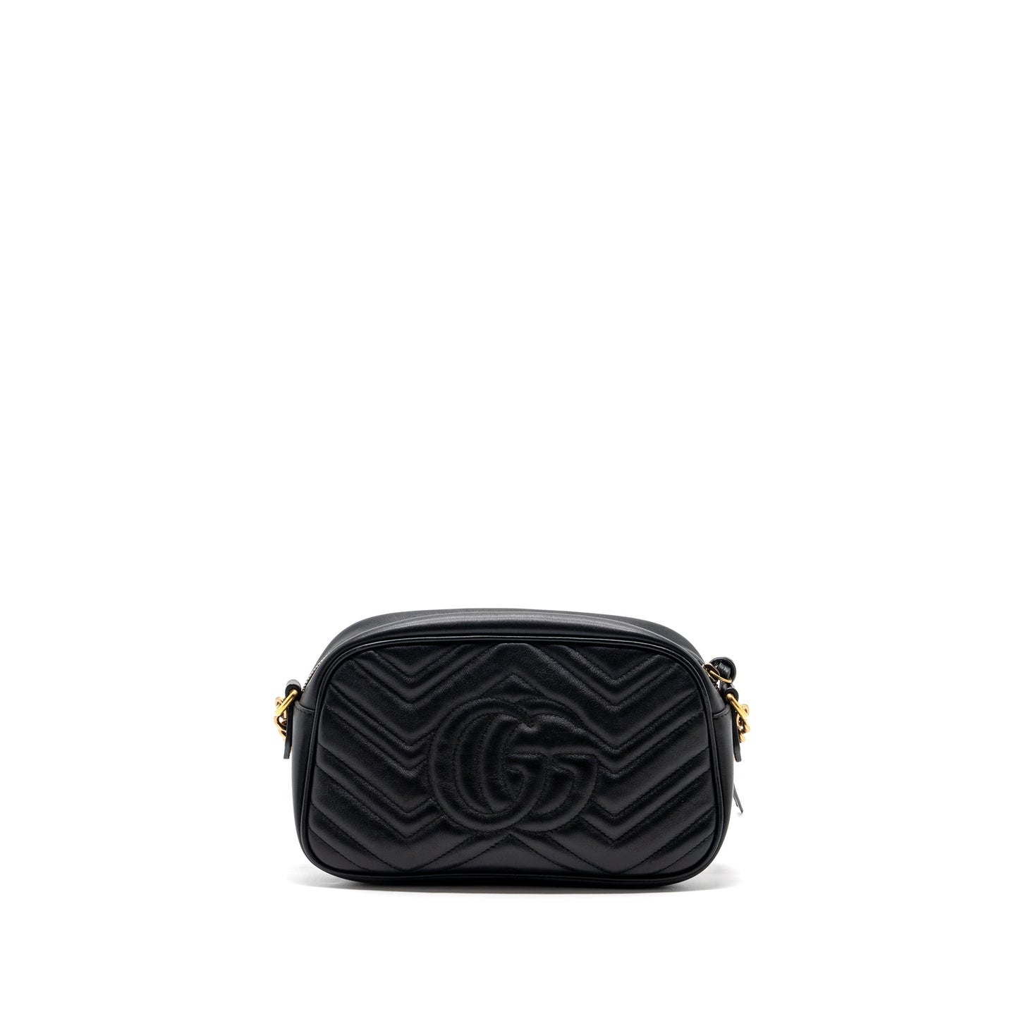 Gucci Marmont Camera Shoulder Bag Leather Matelasse