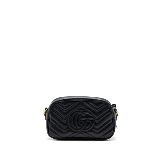 Gucci Marmont Camera Shoulder Bag Leather Matelasse