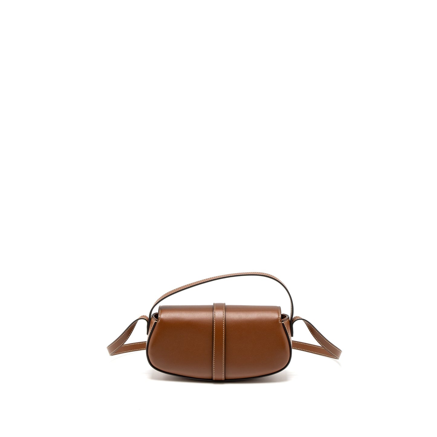 Celine Clutch On Strap Tabou Calfskin Handbag Tan Clutch Bag