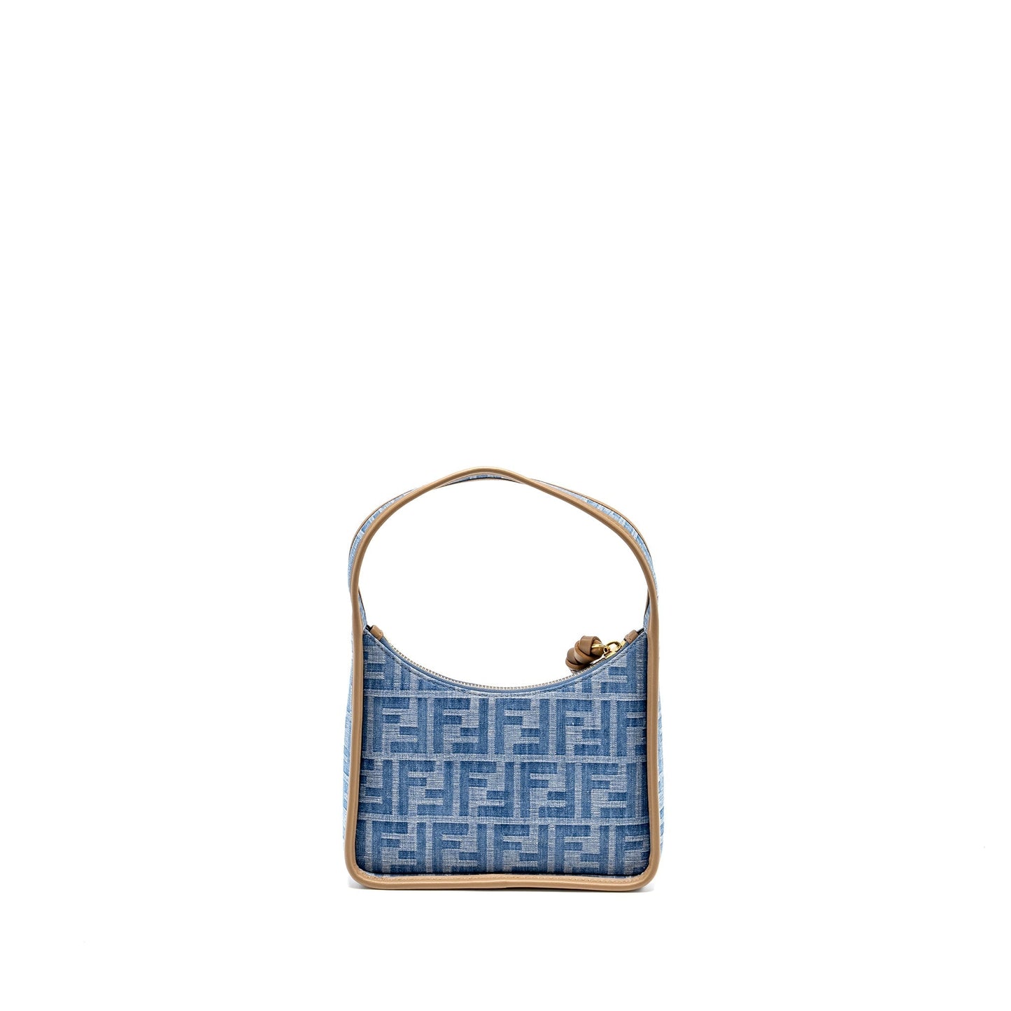 Fendi Fendessence Purse Denim Blue Mini Travel Bag