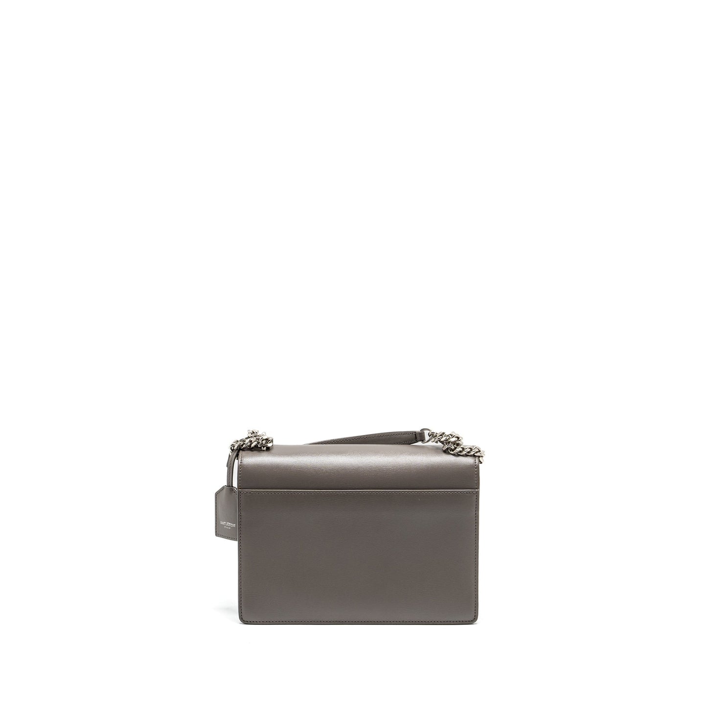YSL Saint Laurent YSL Saint Sunset Purse Calfskin Grey Travel Medium Travel Bag