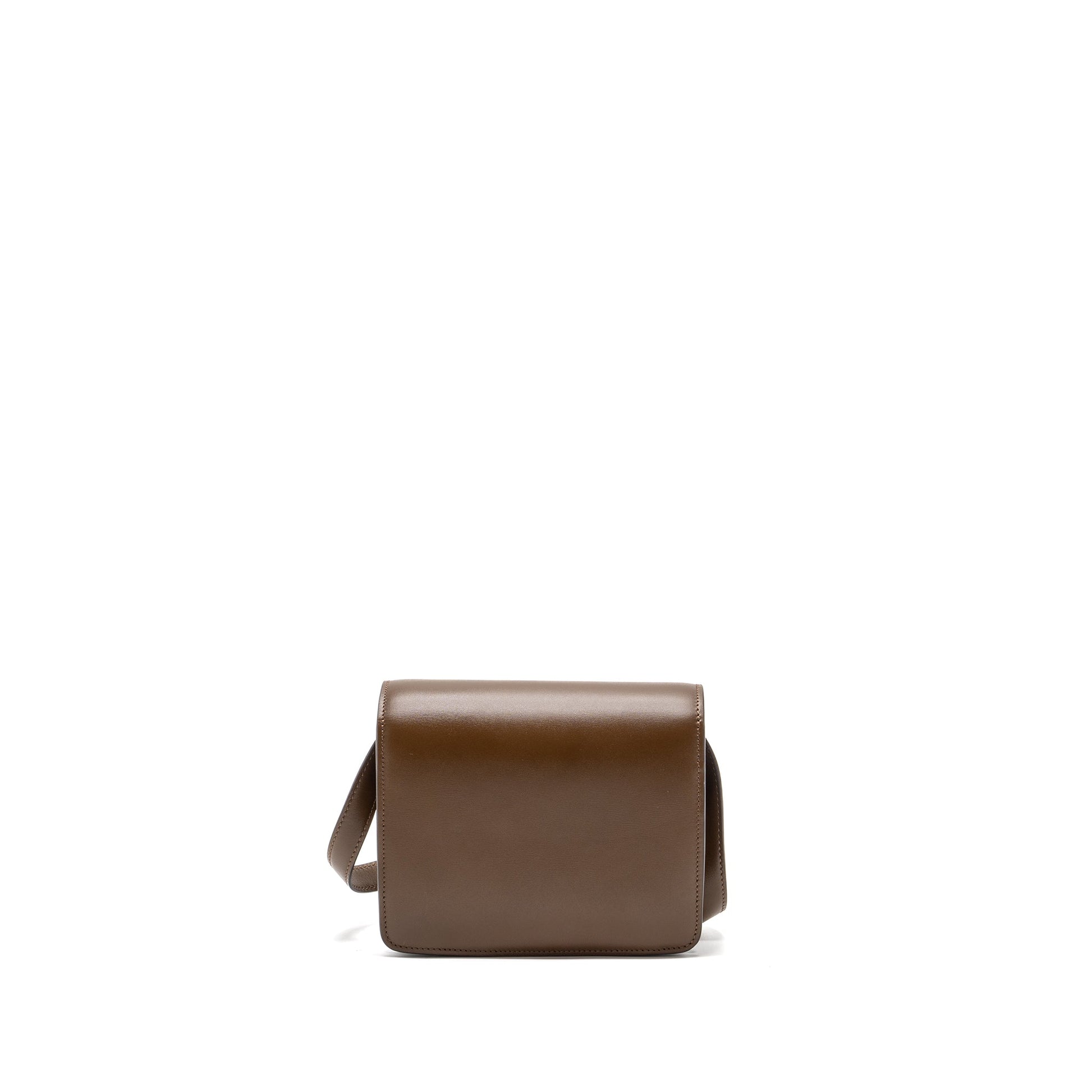 Celine Classic Purse Box Calfskin Camel Handbag Mini Travel Bag