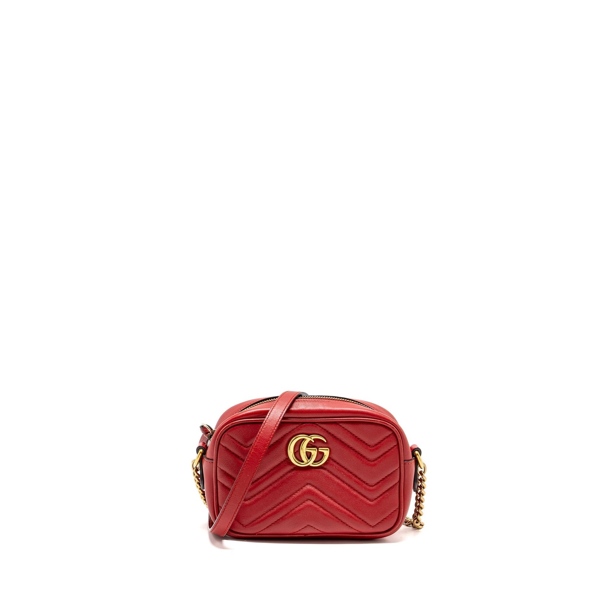 Gucci Marmont Camera Bag Leather Matelasse Travel Bag