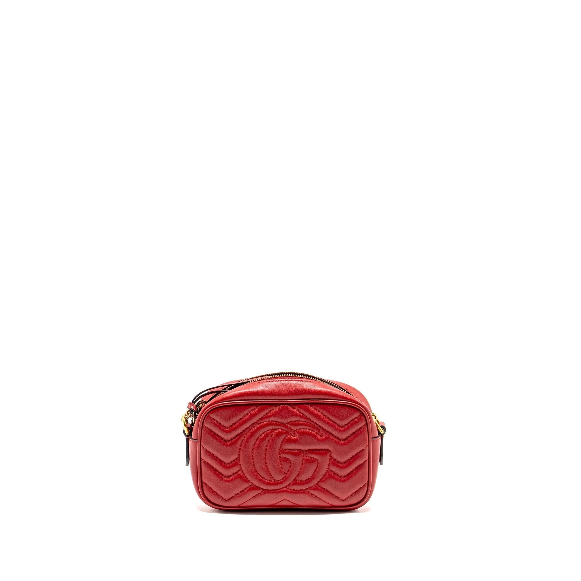 Gucci Marmont Camera Bag Leather Matelasse Travel Bag