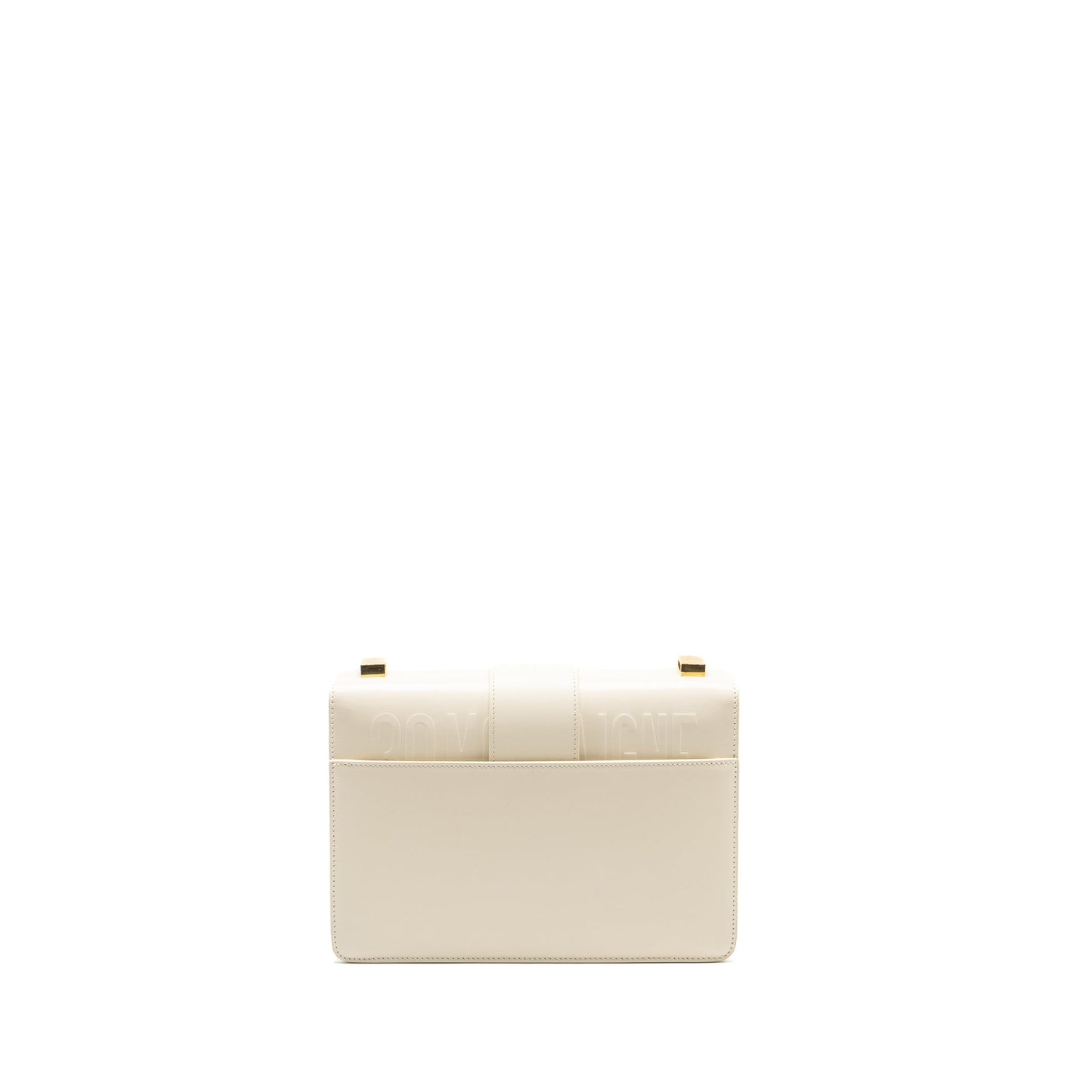 Dior Montaigne Purse Calfskin Handbag White Travel Bag