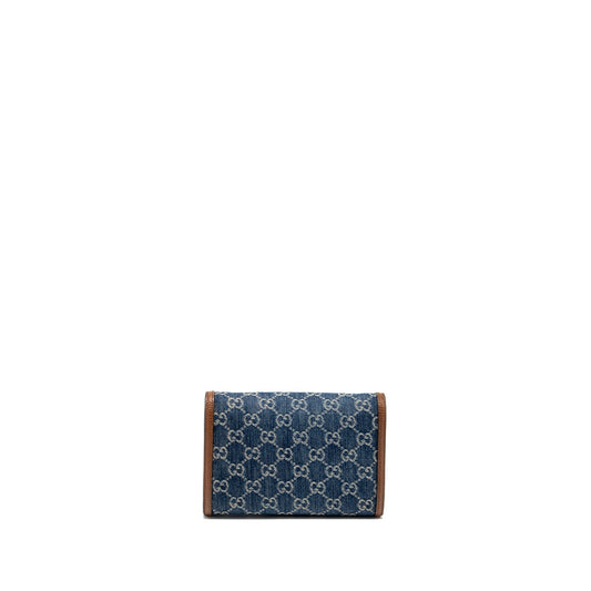 Gucci Dionysus Wallet Bag Supreme Multicolour Hardware Leather Denim Travel Bag