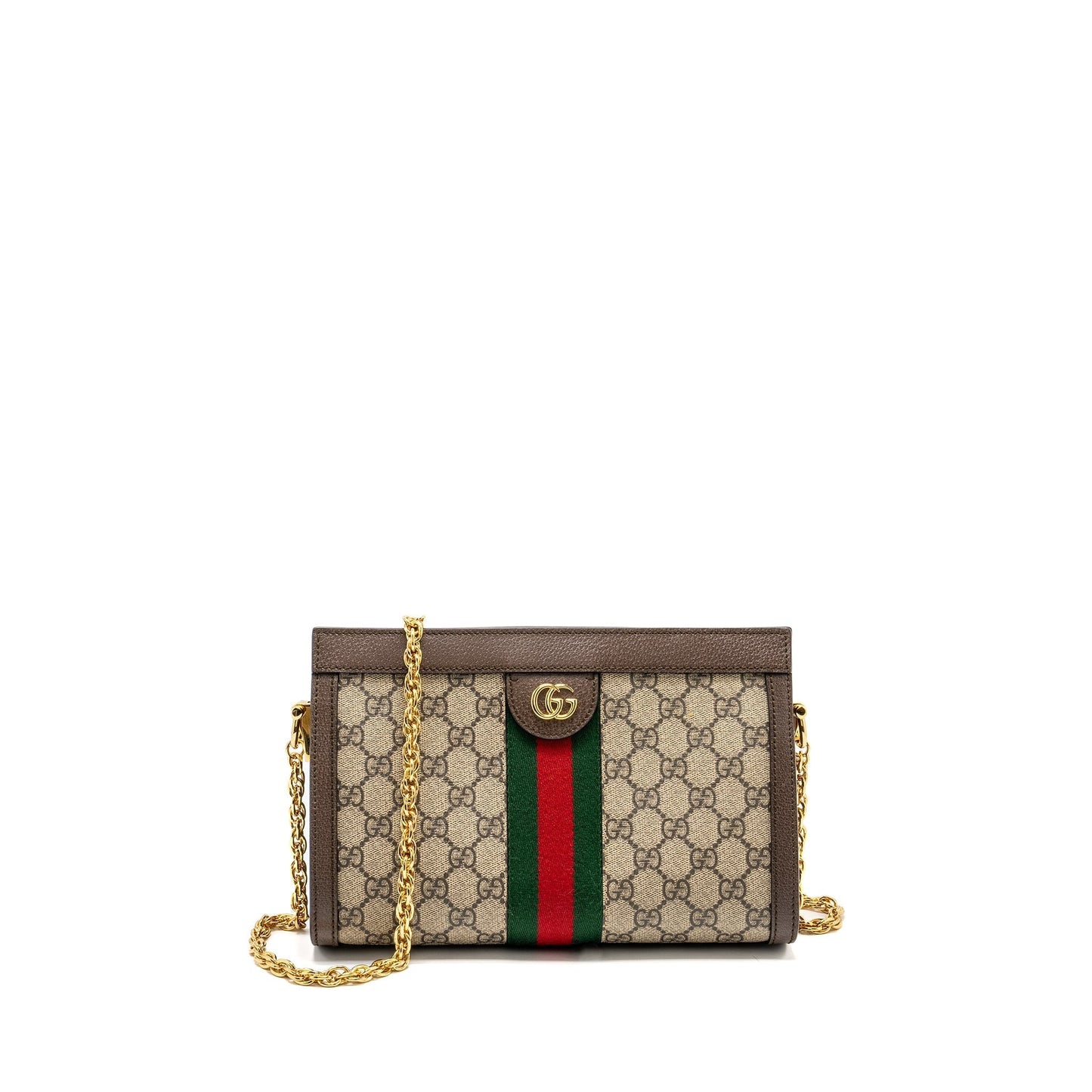 Gucci Ophidia Shoulder Bag Supreme Leather Canvas Ghw 1