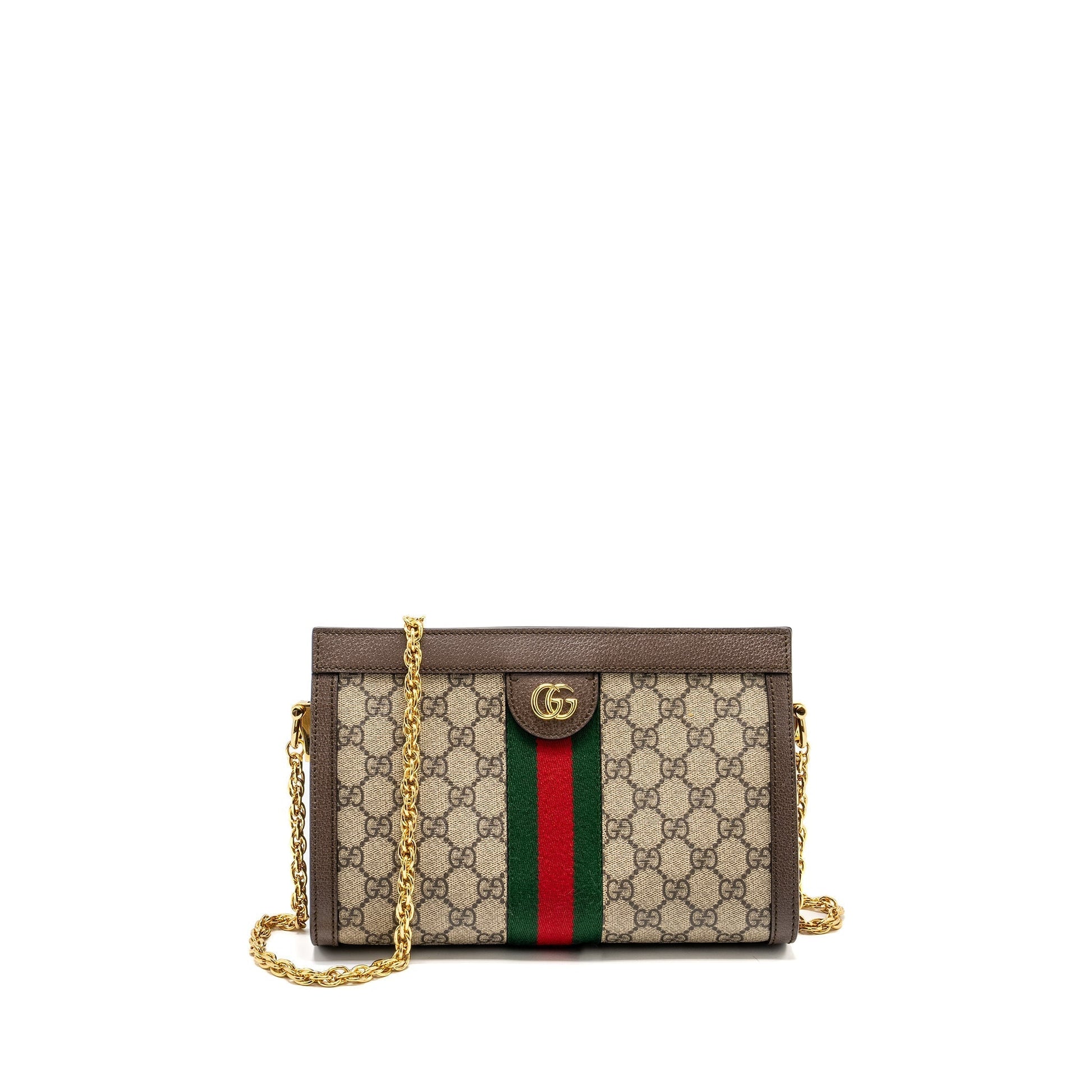 Gucci Ophidia Shoulder Bag Supreme Leather Canvas Ghw 1