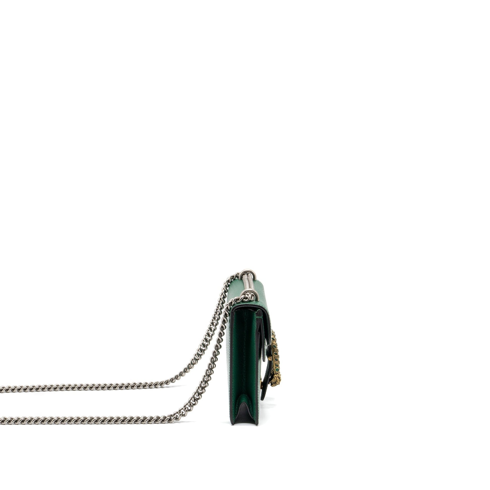 Gucci Dionysus Bag Calfskin Shw Green Mini Travel Bag