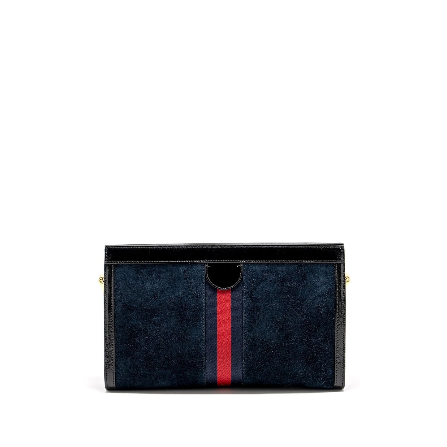Gucci Ophidia Chain Bag Dragon Embroidered Multicolour Suede Black Travel Bag