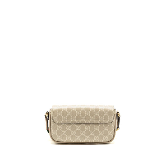 Gucci Ophidia Bag Supreme Oatmeal Canvas Beige Travel Bag