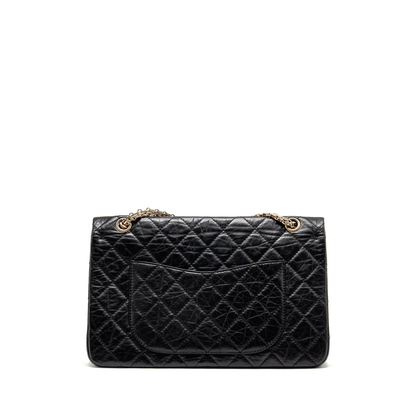 Chanel 2.55 227 reissue maxi flap aged Black Shoulder Bag