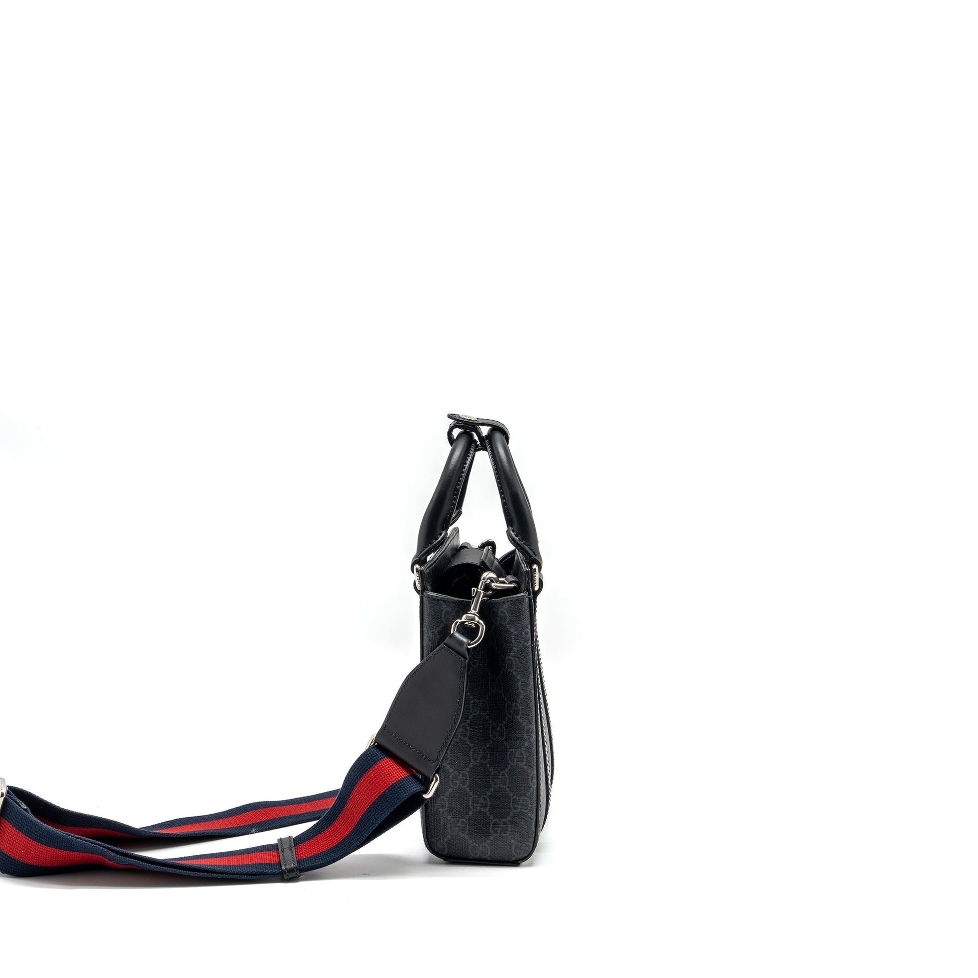 Gucci Ophidia Tote Bag Supreme Shw Black Mini