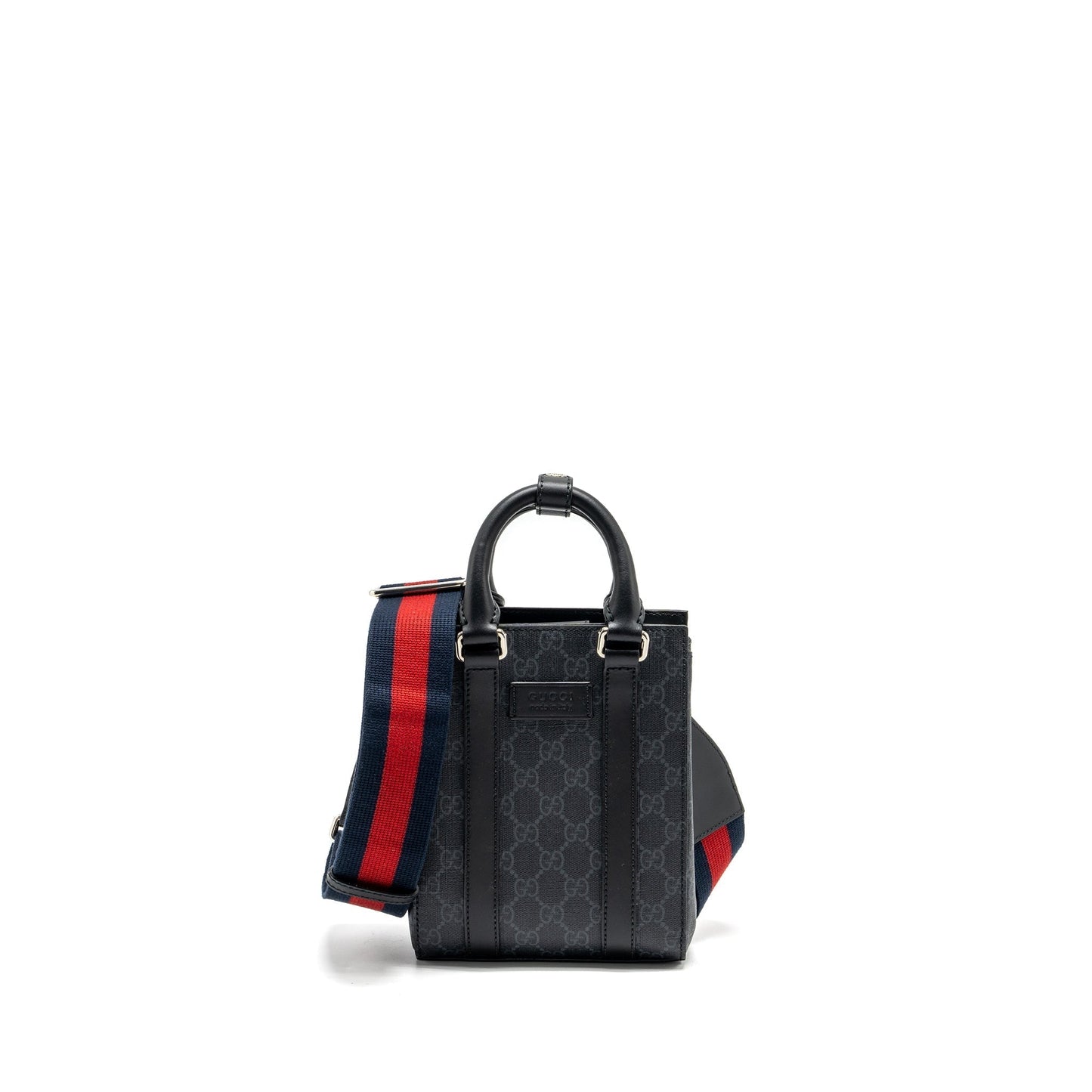 Gucci Ophidia Tote Bag Supreme Shw Black Mini