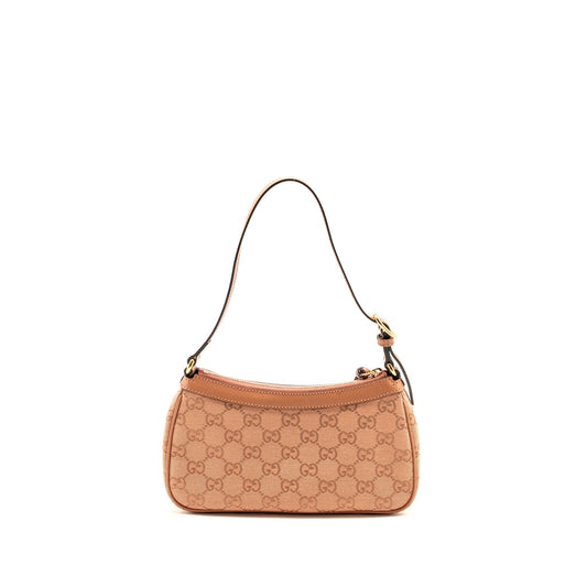 Gucci Ophidia Hobo Bag Supreme Canvas Pink Travel Bag