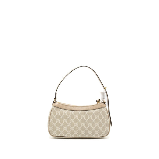 Gucci Ophidia Small Handbag Supreme Canvas White Travel Bag