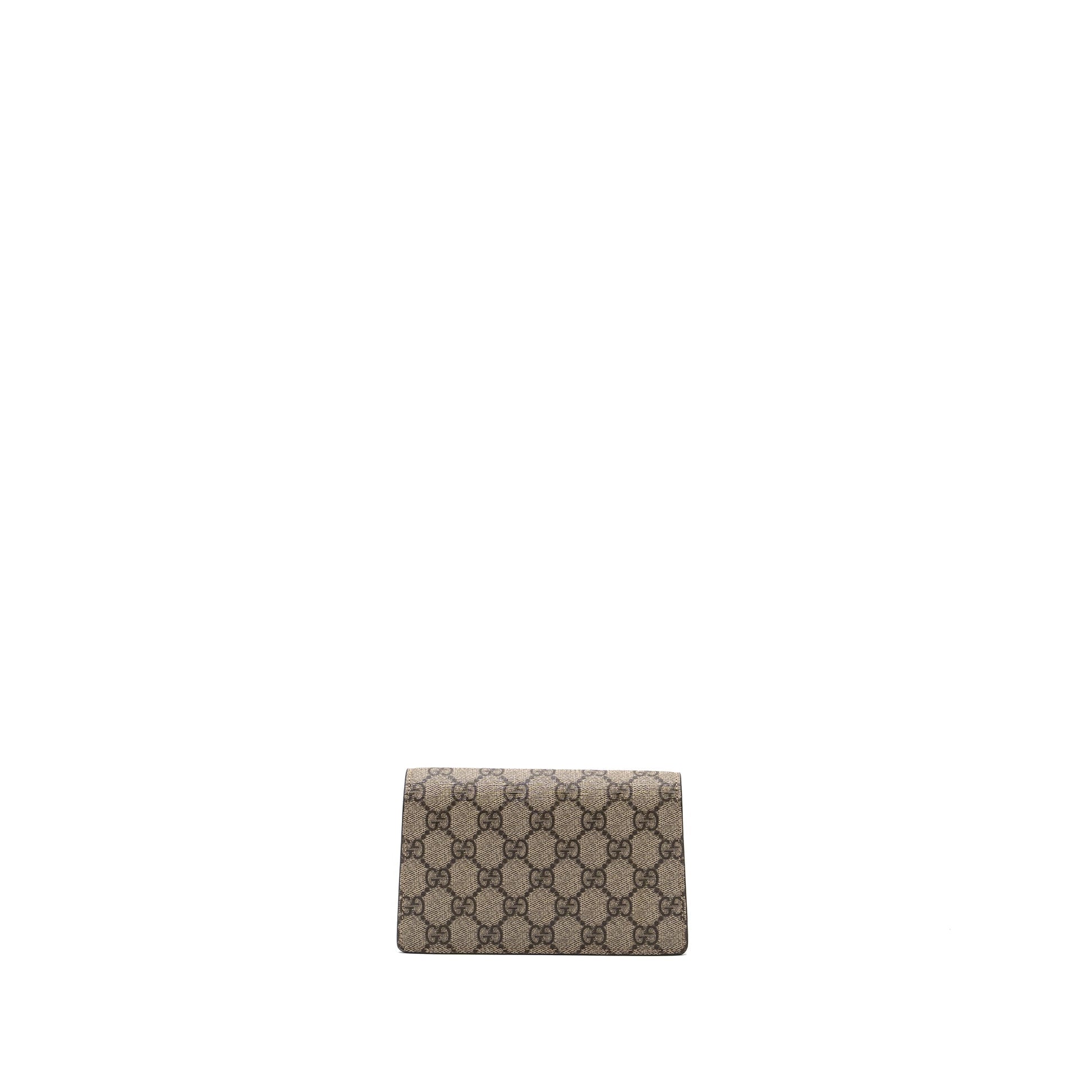 Gucci Dionysus Super Mini Supreme Ruthenium Hardware Handbag Canvas Suede Travel Bag