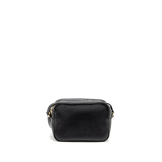 Gucci Soho Disco Camera Crossbody Bag Calfskin Black