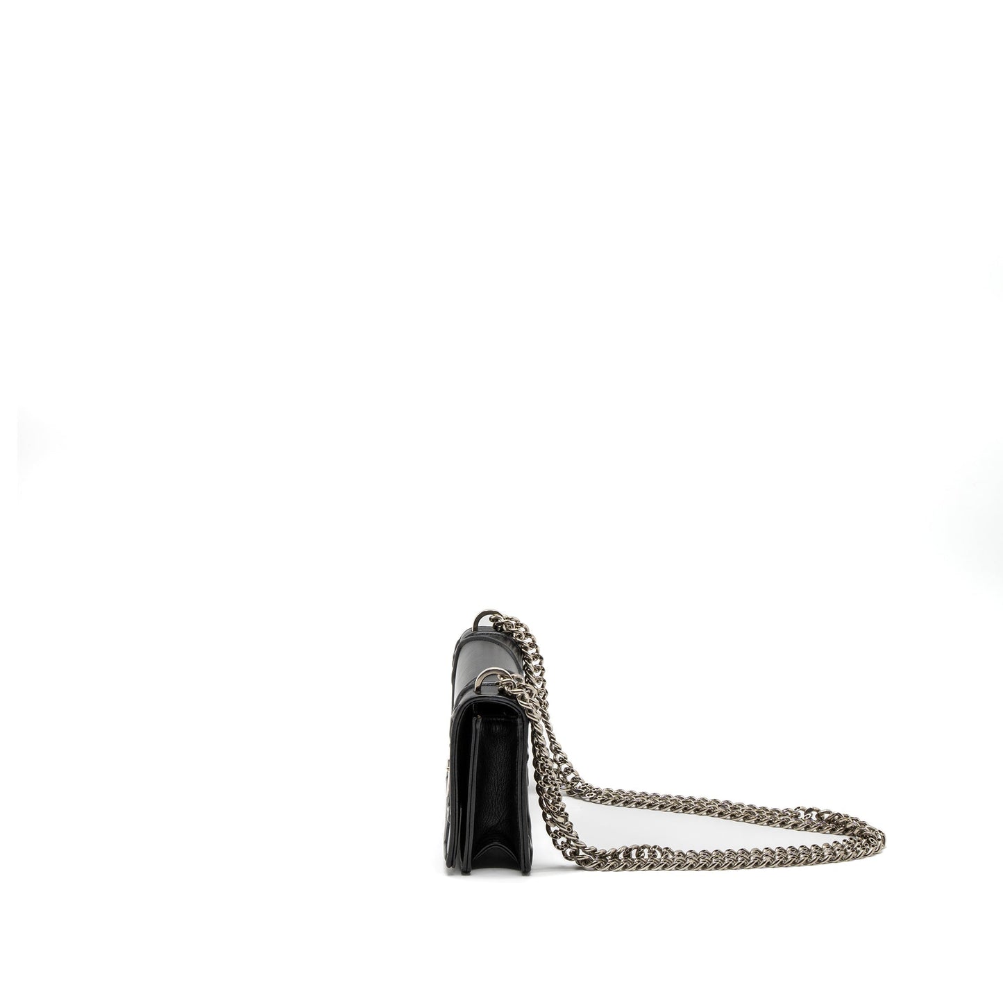 Dior ama Purse Calfskin Handbag Black Mini Travel Bag