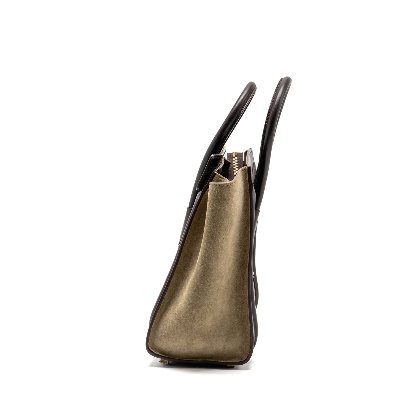 Celine Micro Luggage Purse Multicolor Handbag Leather Travel Bag