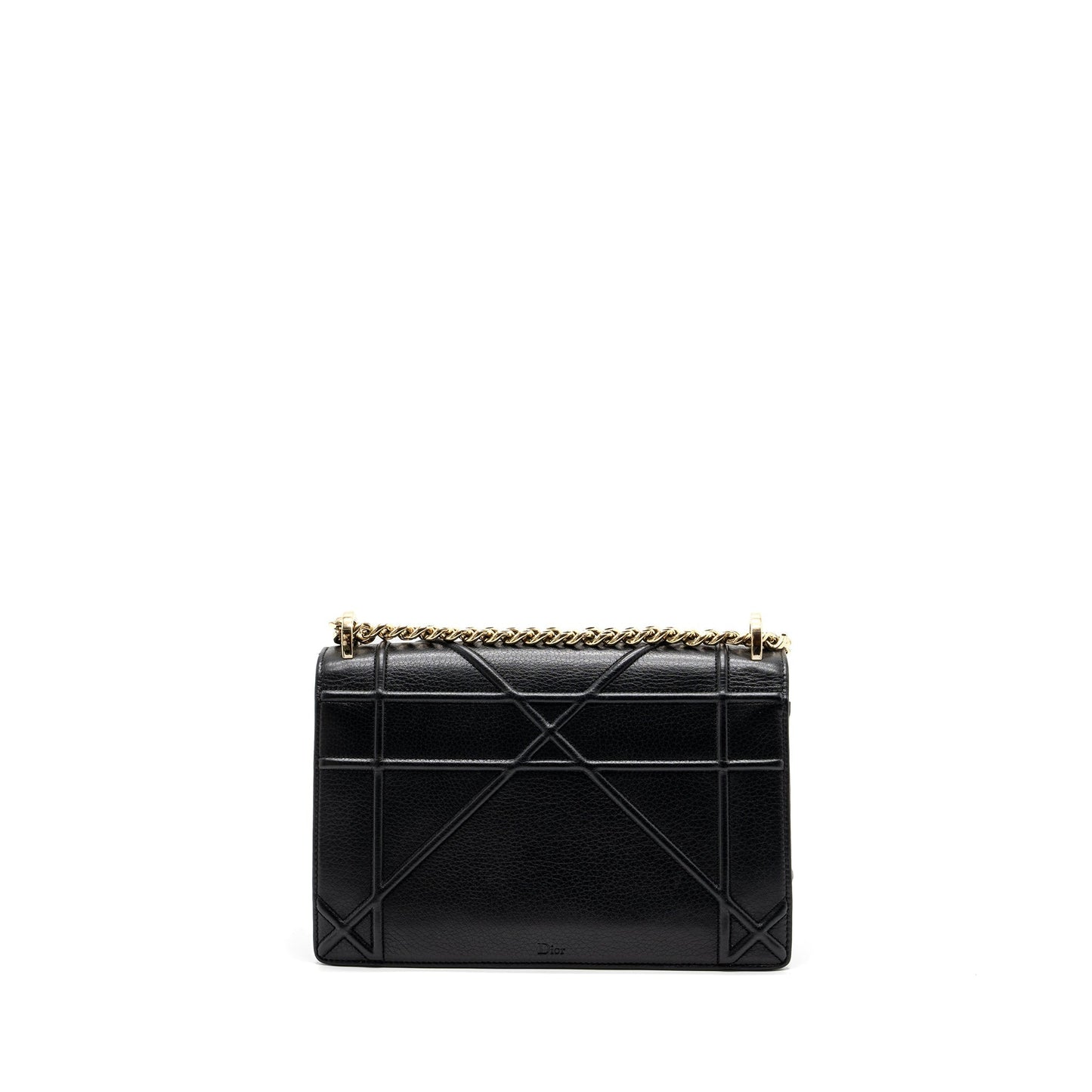 Dior ama Purse Calfskin Handbag Black Travel Bag